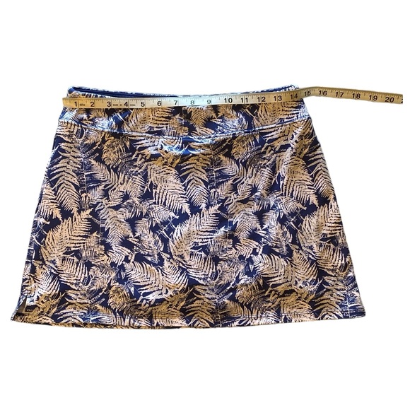 Tranquility Blue&White Tennis Pickleball Shorts Skirt Mini Excellent Condition! - Picture 7 of 10